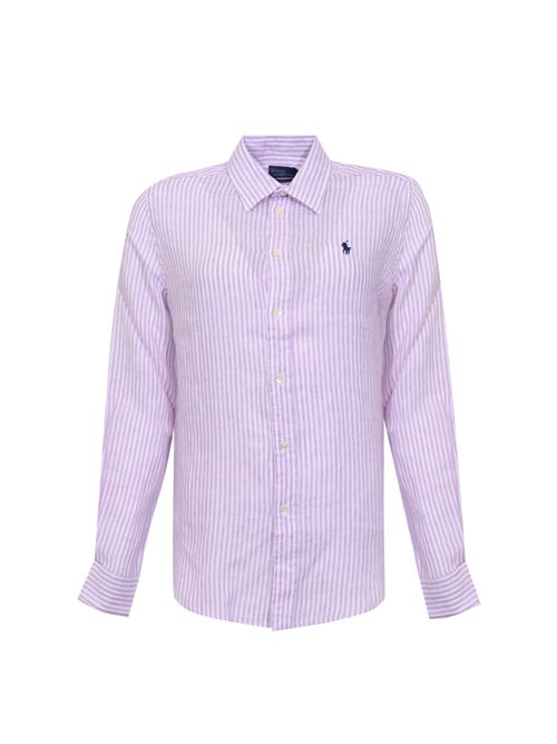 Camicia a righe in lino POLO RALPH LAUREN | 211A96158006
